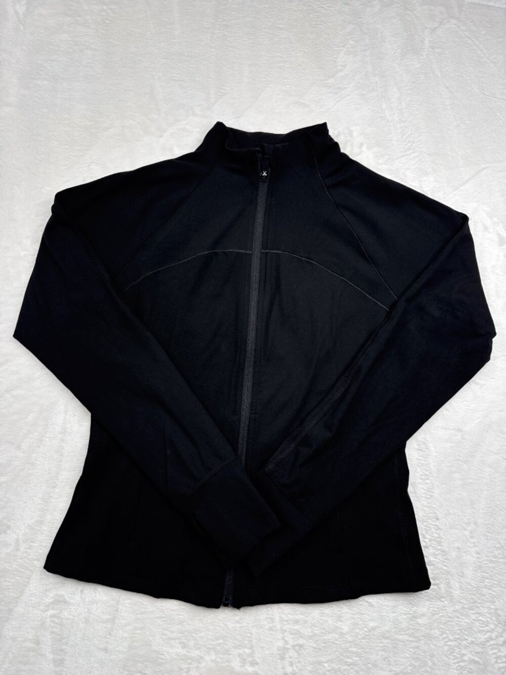 Jockey Womens Black Full-Zip Jacket Size Small